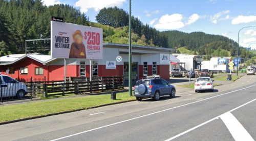 King country Taumaranui NZTA billboard rural