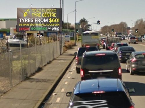 Blenheim road Riccarton enroute to city