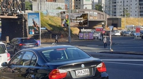 Parnell Auckland CBD Billboard Jolly 6m x 3m