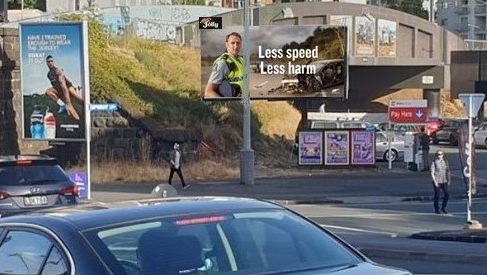 Parnell Auckland CBD Billboard Jolly 6m x 3m