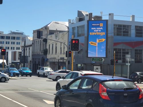 Taranaki Street Billboard END