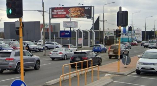 Christchurch Billboard Moorhouse Avenue 12 metre x 3 meter classic - static Billboard