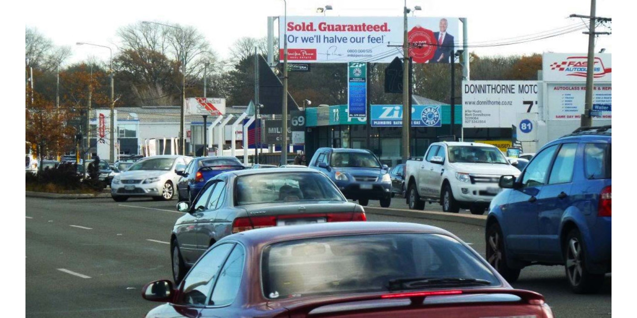 Jolly Billboards CH-123A 63 Moorhouse Avenue  CBD Christchurch