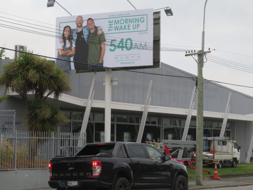 Durham Street Billboard 6m x 3m