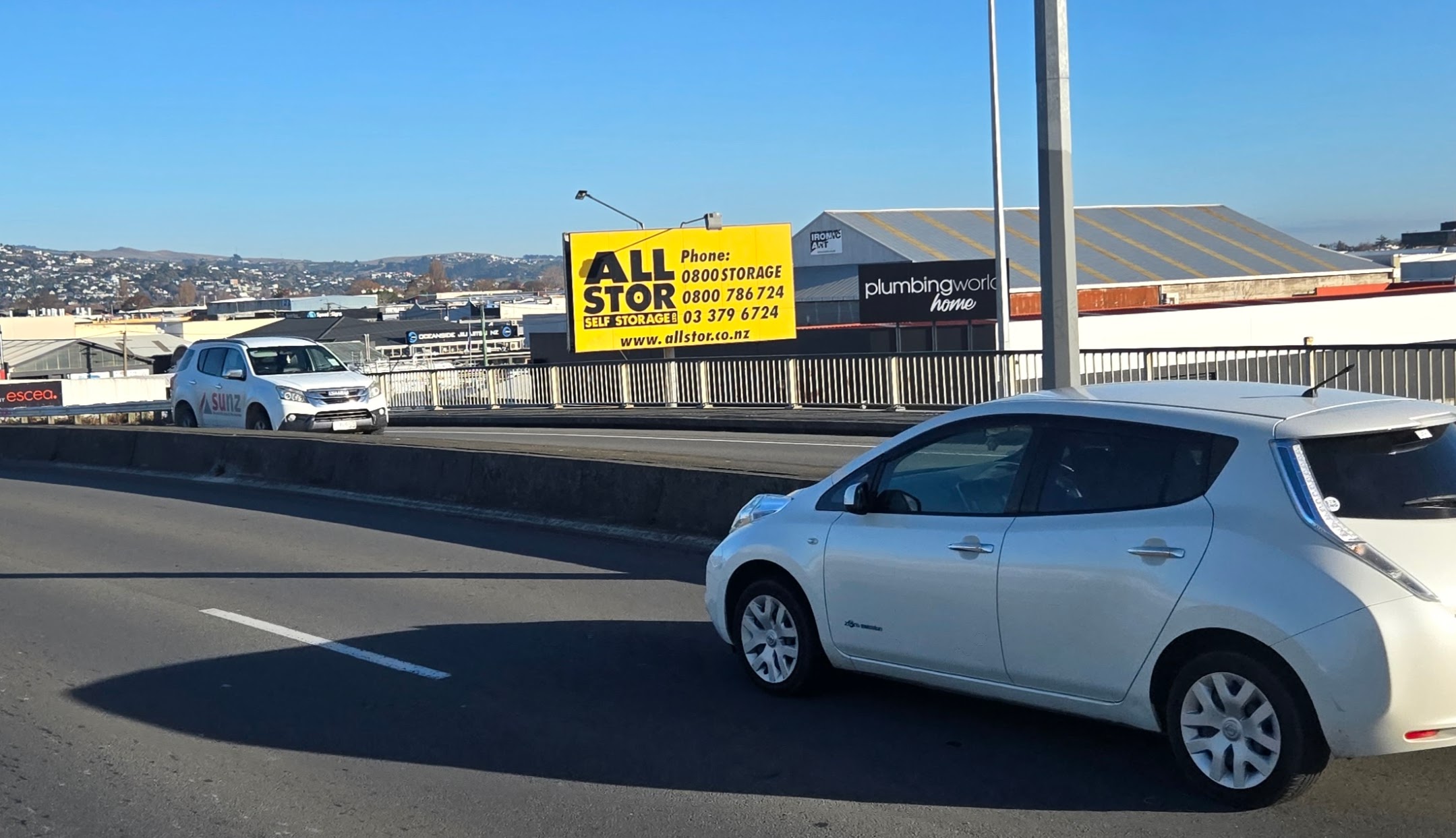 Jolly Billboards CH-610A Waltham Overbridge CHCH Sydenham Christchurch