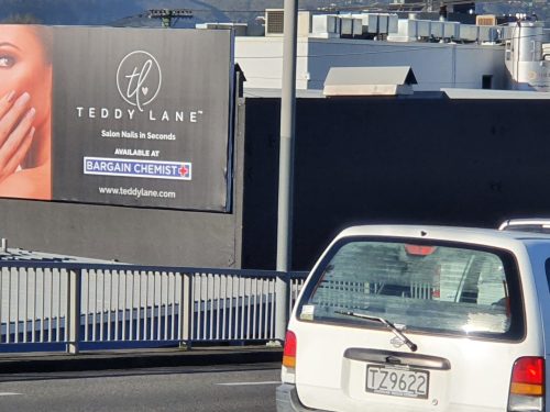 Christchurch 6m x 3m billboard durham Street