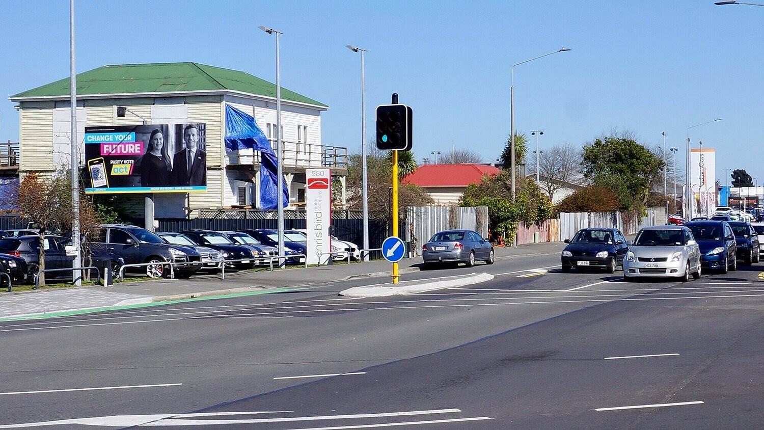 Jolly Billboards CH-70 580 Moorhouse Avenue CBD Christchurch