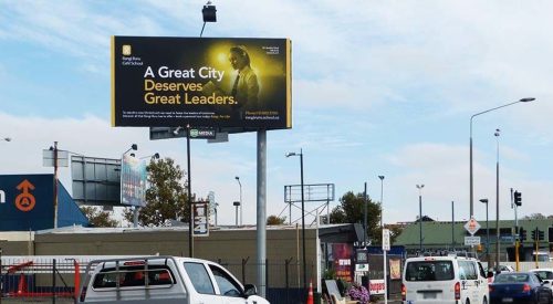 138 Ferry Road Christchurch Billboard