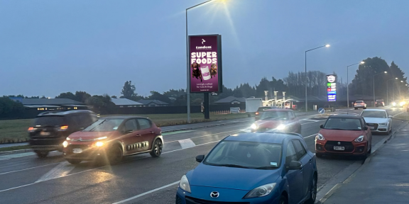 Jolly Billboards CH-D8 DIGITAL Awatea Road Wigram Christchurch