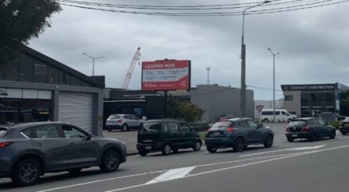 Christchurch Billboard advertising Waltham Road