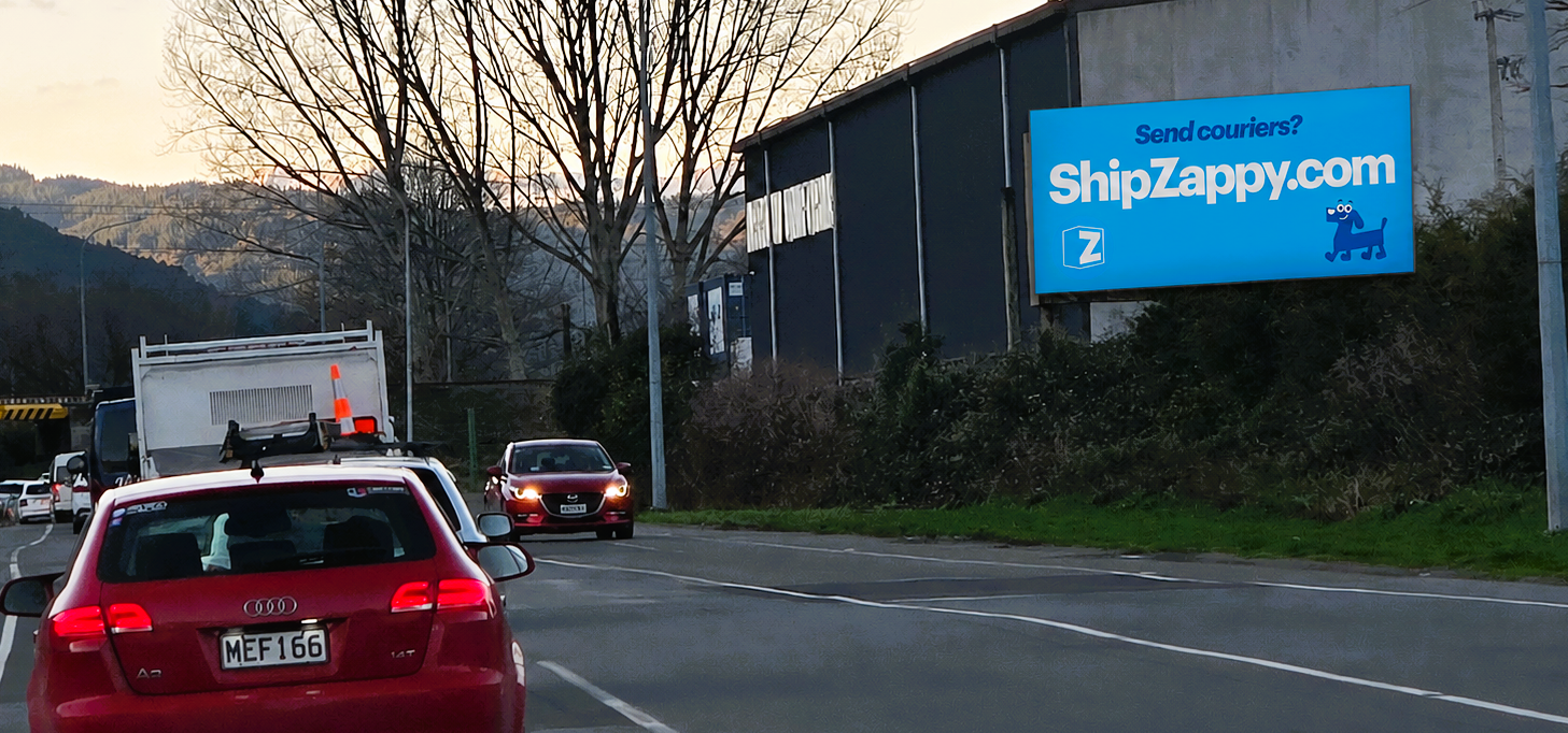 Jolly Billboards LH-64A 410 Eastern Hutt Rd Silverstream Lower Hutt