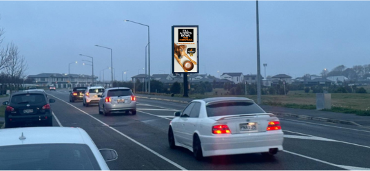 Jolly Billboards CH-D8A DIGITAL Awatea Road  Wigram Christchurch
