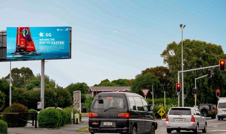 Jolly Billboards CH-68 CNR Garlands & Brougham Hillsborough Christchurch