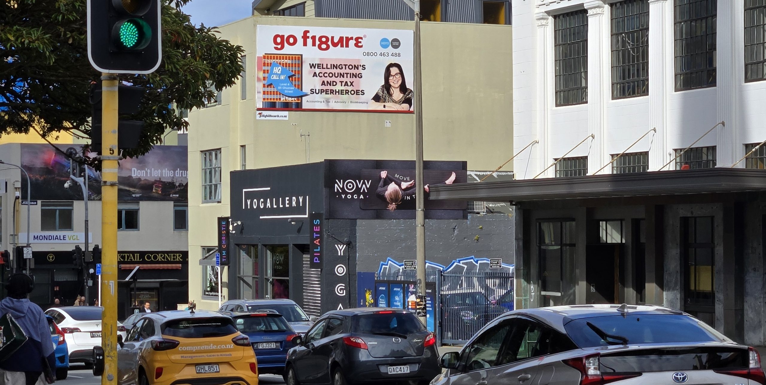 Jolly Billboards WG-64 99 Ghuznee Street CBD Wellington