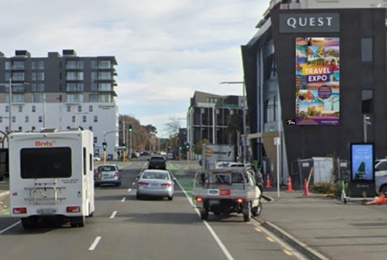 Jolly Billboards CH-D9 DIGITAL 93 Kilmore Street CBD Christchurch