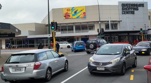 Lower Hutt Queensgate Wellington Billboard