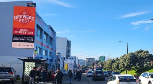 Taranaki Street Digital Billboard portrait best digital billboard in Wellington