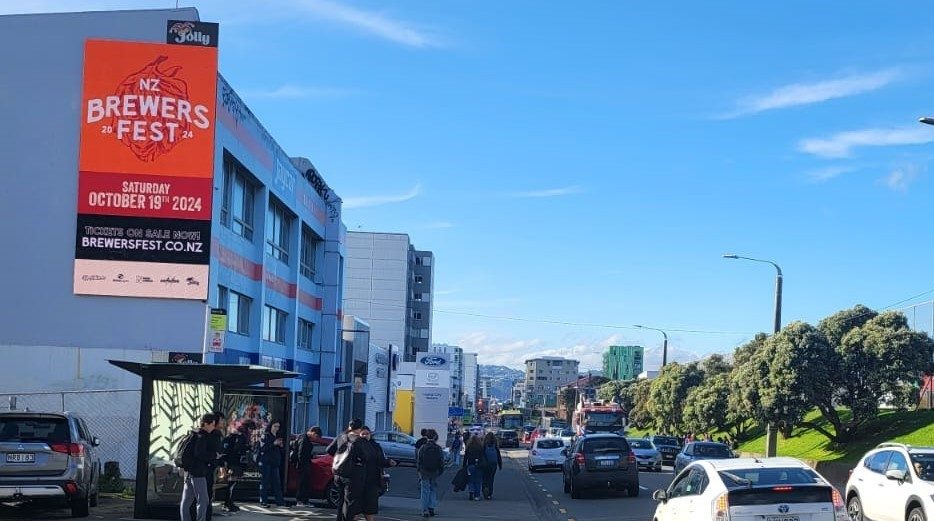 Jolly Billboards WG-D2 DIGITAL 264 Taranaki Street,  CBD Wellington