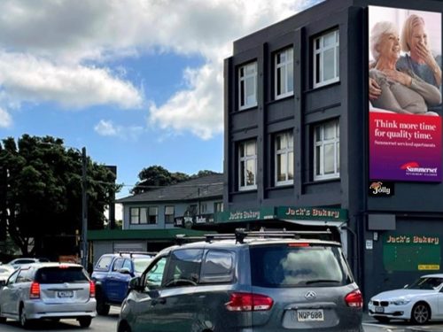 adelaide road digital billboard inbound to CBD