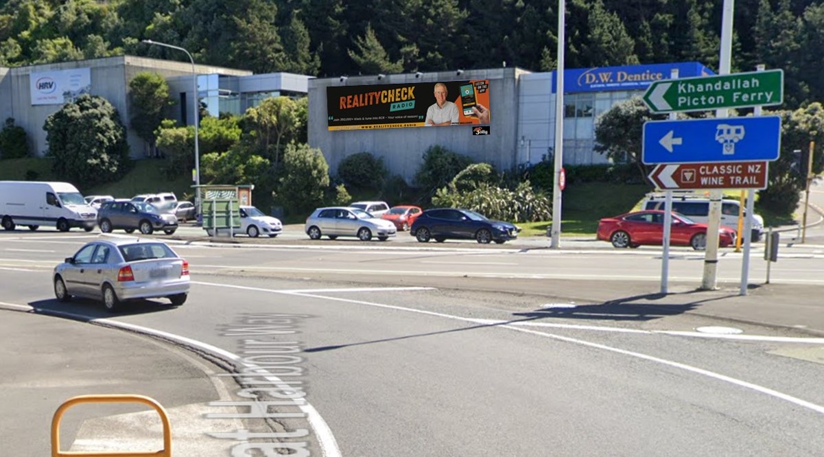 Jolly Billboards WG-121 Ngauranga Gorge -  Highway Ngauranga Wellington