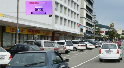 Porirua 6m x 3m - Hagley Billboard site with Jolly