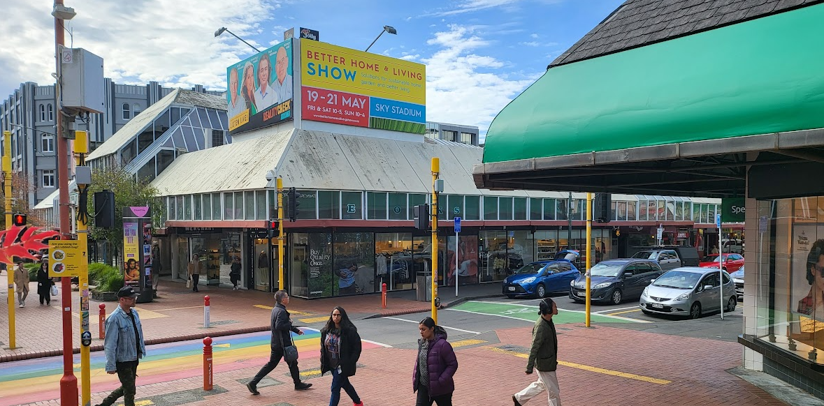 Jolly Billboards WG-677 Cuba Mall - CNR Cuba & Dixon Te Aro Wellington