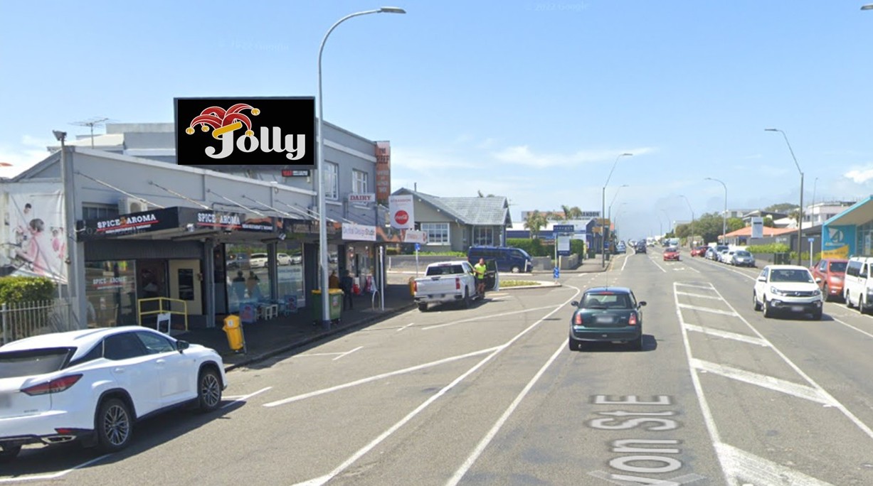 Jolly Billboards NP-61 Strandon 455 Devon Street East Strandon New Plymouth