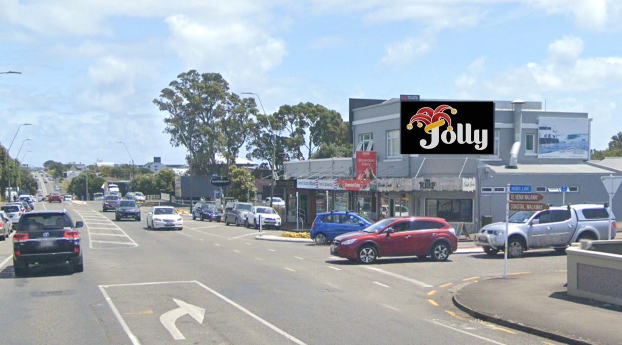 Jolly Billboards NP-61A Strandon 461 Devon Street East Strandon New Plymouth