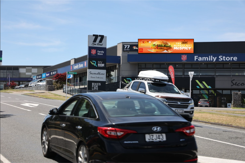 Jolly Billboards TP-D1 DIGITAL 77 Spa Rd Taupo Taupo