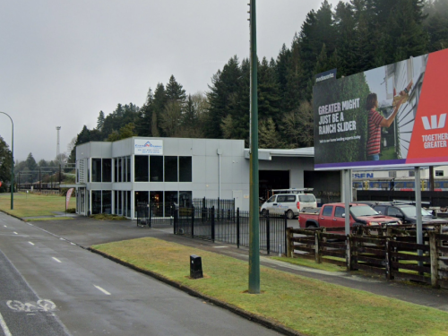 Bank Using Billboard on State highway