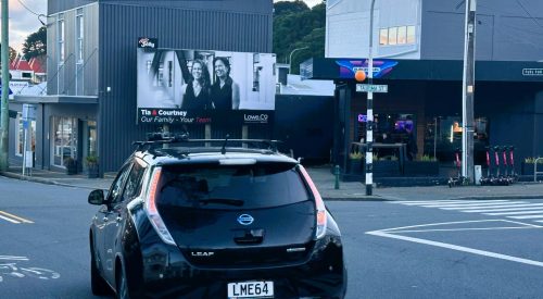 Haitaitai Billboard Wellington city media best poster site in Taurima and Moxham avenue to airport