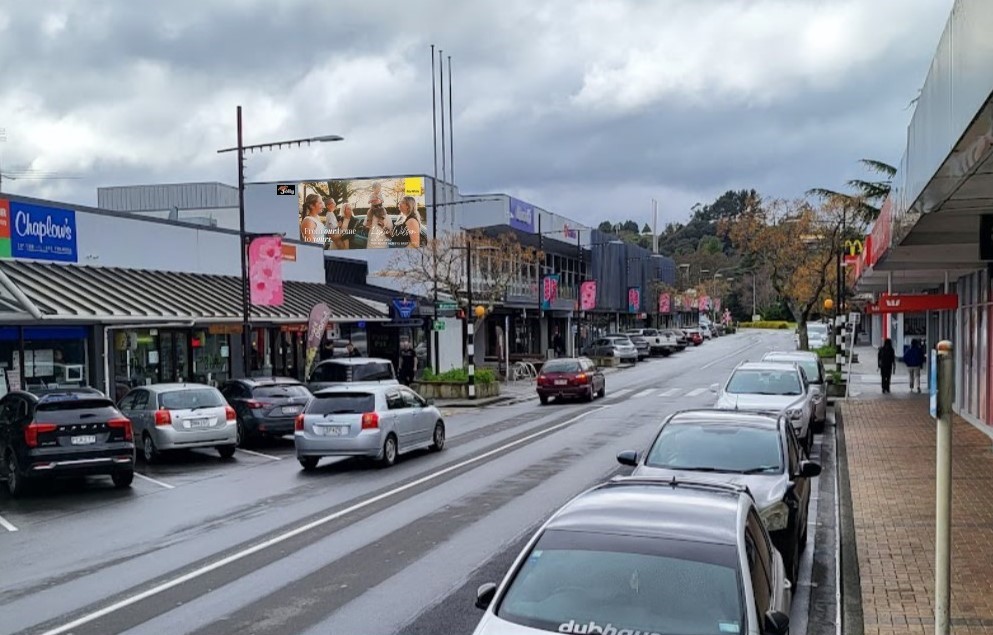 Jolly Billboards UH-64 Main Street Mall Upper Hutt  CBD Upper Hutt
