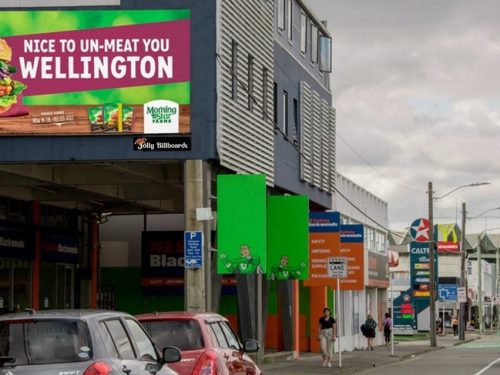 Best billboard on the media to go for in Wellington 6m x 3m