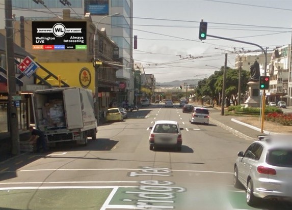 Jolly Billboards WG-679 28 Cambridge Terrace CBD Wellington
