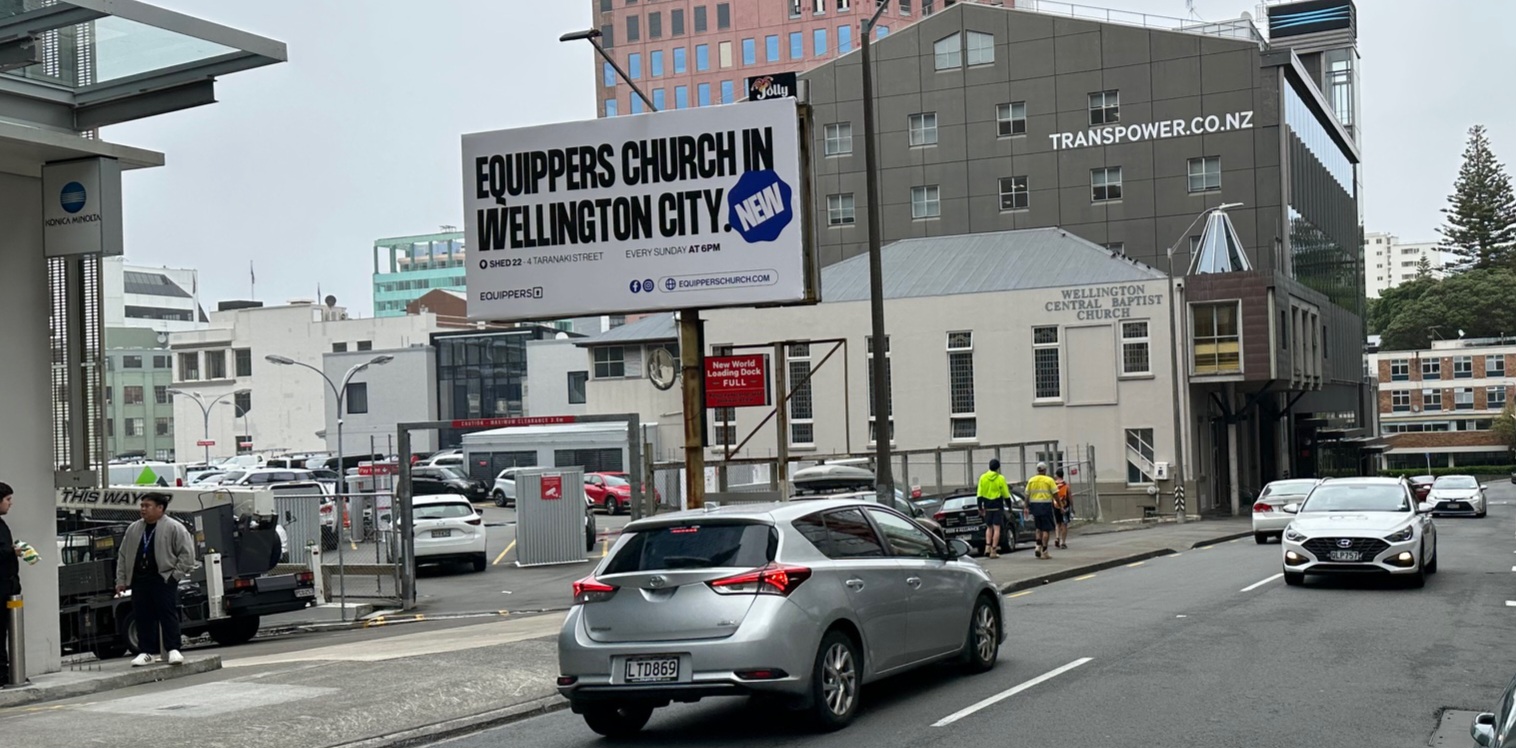 Jolly Billboards WG-682 60 Boulcott Street CBD Wellington
