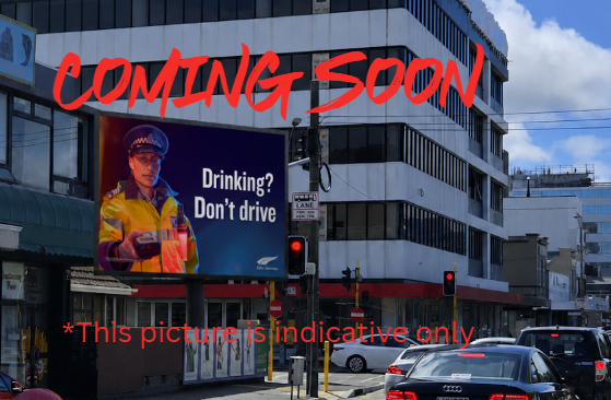 Jolly Billboards WG-D7 DIGITAL CNR Cambridge Terrace & Vivian St Te Aro Wellington