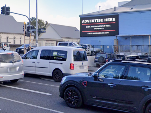Digital billboard new north road kingsland en route eden park