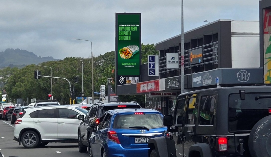 Jolly Billboards CH-D13A DIGITAL The Colombo Outbound Sydenham Christchurch