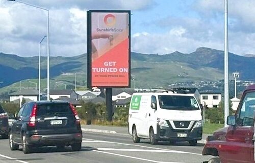 portrait ddigital enroute selwyn district and Wigram digital billboard awatea