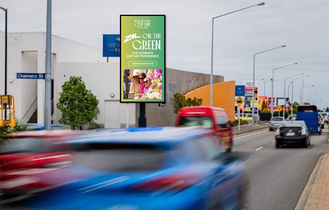 Jolly Billboards CH-D12 DIGITAL Carmen Road Christchurch Hornby Christchurch