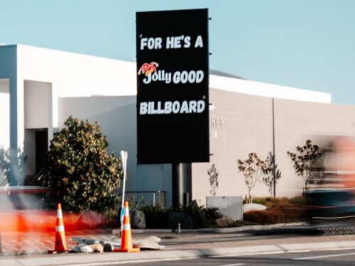 vastly better than the competition billboards on State highway 1 in Hornby enroute to the airport