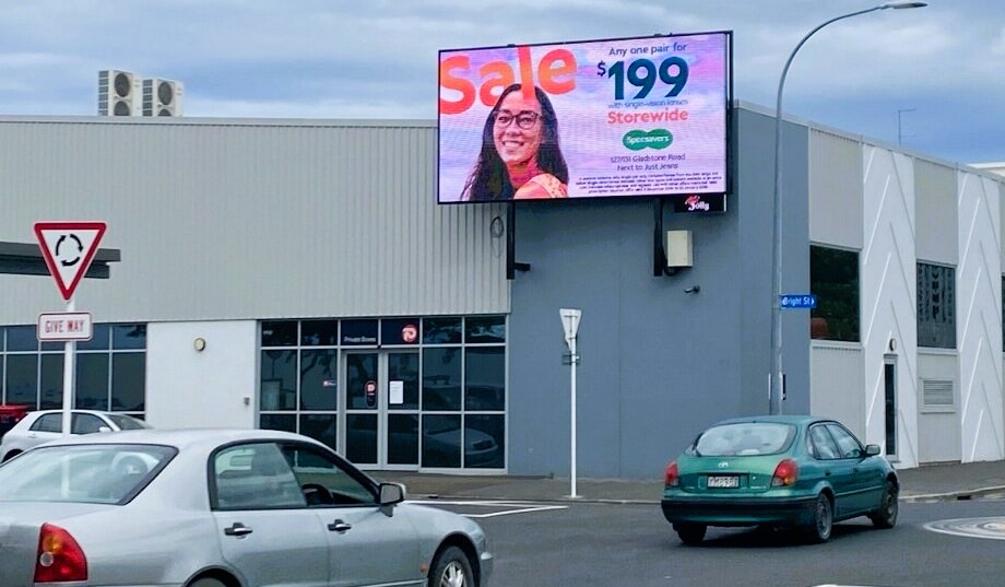 Jolly Billboards GB-D1 DIGITAL CNR Childers Road & Bright Street CBD Gisborne